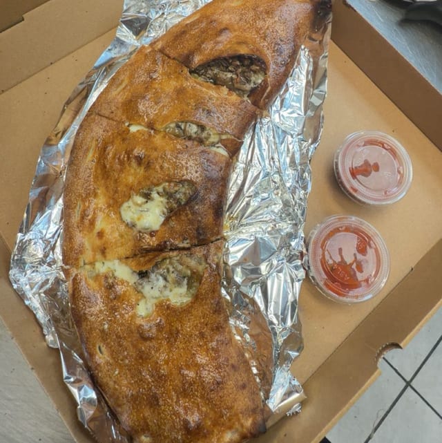 Special Steak Calzone.