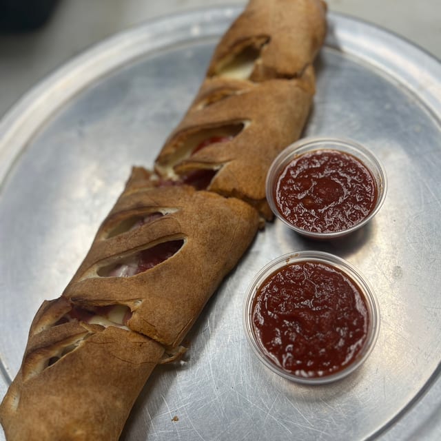 Pepperoni Stromboli.